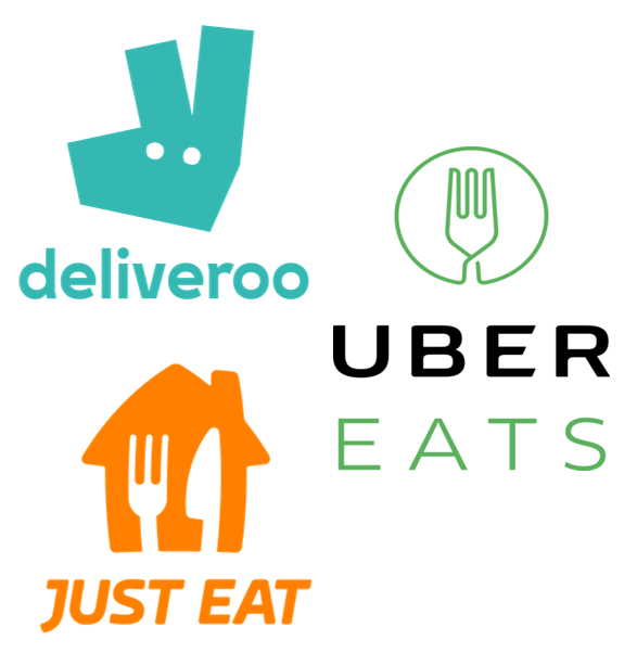 UberEats, JustEat and Deliveroo All on One Screen with MyOrderBox.