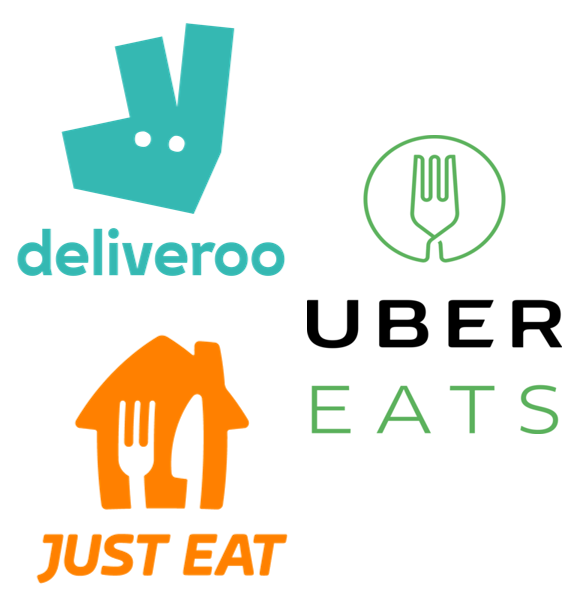 Deliveroo uber eats store just eat